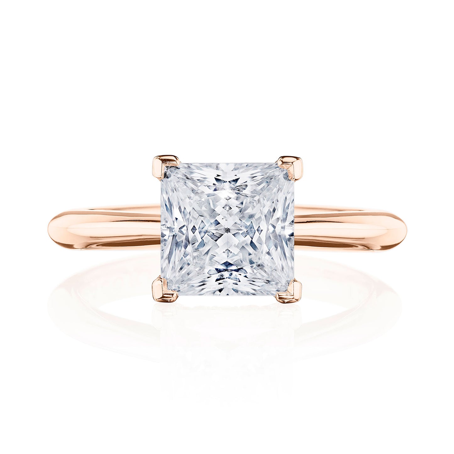 Princess Solitaire Engagement Ring