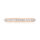 Single Row Pavé Wedding Band