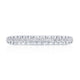 Single Row Pavé Wedding Band