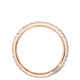 Single Row Pavé Wedding Band