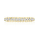 Single Row Pavé Wedding Band