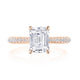 Emerald Solitaire Engagement Ring