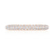 Triple Row Pavé Wedding Band