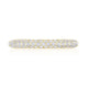 Triple Row Pavé Wedding Band