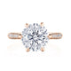 Round Solitaire Engagement Ring