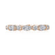 Marquise and Round Diamond Eternity Band