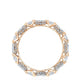Marquise and Round Diamond Eternity Band