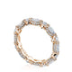 Marquise and Round Diamond Eternity Band