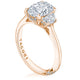 Oval 3-Stone Engagement Ring