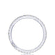 French Pavé Diamond Wedding Band - 2mm