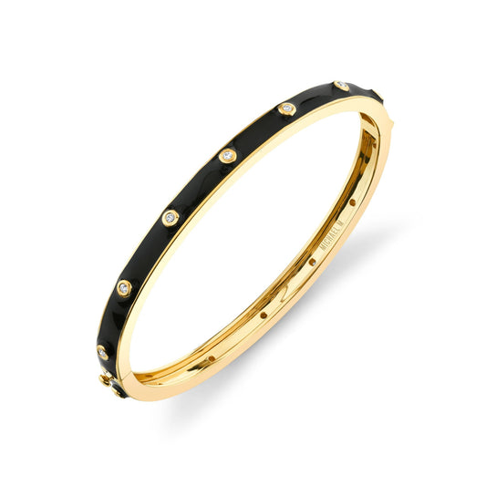 Chroma Extruded Bezel Bangle