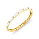 Chroma Extruded Bezel Bangle