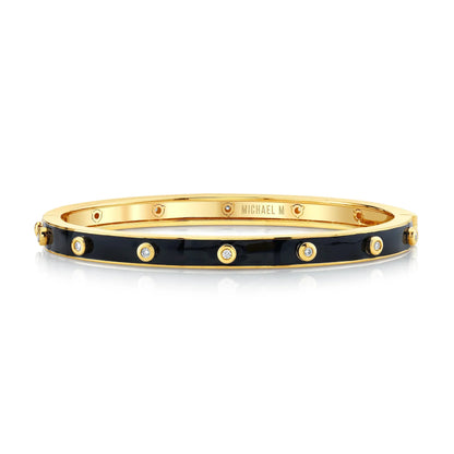 Chroma Extruded Bezel Bangle