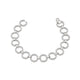 MICHAEL M Bracelets 14K White Gold / Small Cloud Infinity Bracelet BR381