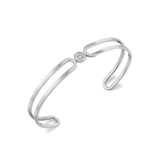 Silver Alignment Cuff