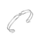 Silver Alignment Cuff