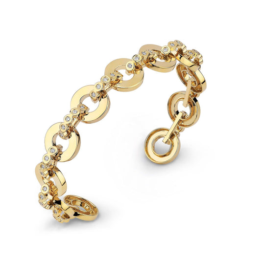 Chroma Gold Arch Cuff