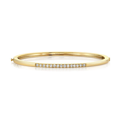 Chroma Gold Extended Pavé Stacking Bracelet