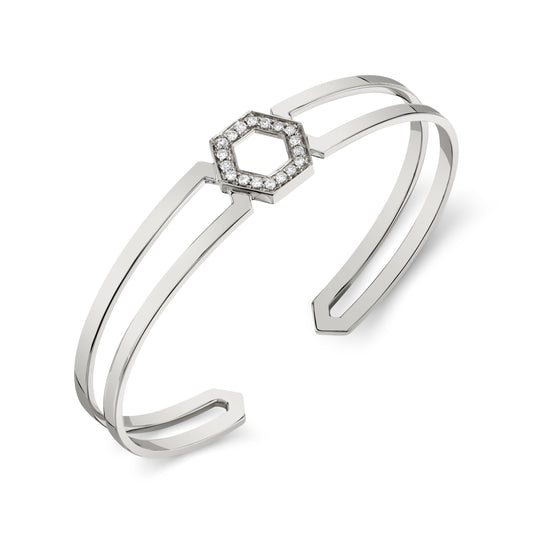 Silver Hex Dagger Cuff