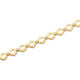 Plain Hex Infinity Bracelet