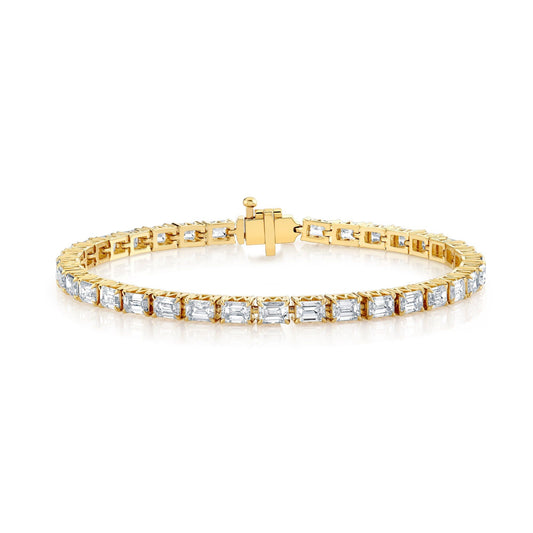 MICHAEL M Earrings 18K Yellow Gold Meksian Emerald Bracelet Petite BR601M