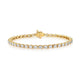 MICHAEL M Earrings 18K Yellow Gold Meksian Oval Tennis Bracelet BR600M