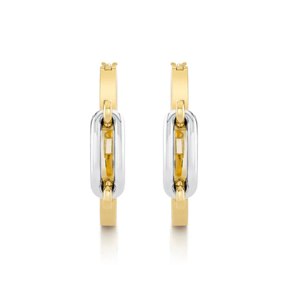 Link Hoop Earrings