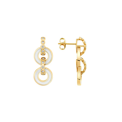 Chroma Arch Drop Earrings