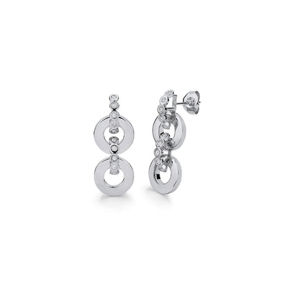 MICHAEL M Earrings Chroma Gold Arch Drop Earrings