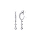 MICHAEL M Earrings Chroma Gold Dangle Hoops