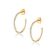MICHAEL M Earrings Cloud Hoops