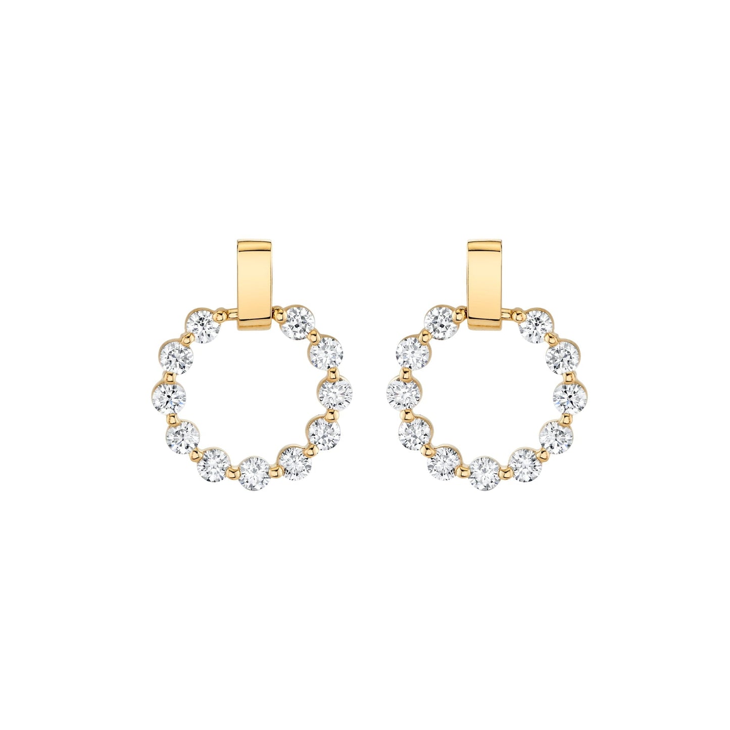 MICHAEL M Earrings Cloud Mini Single Drop Earrings