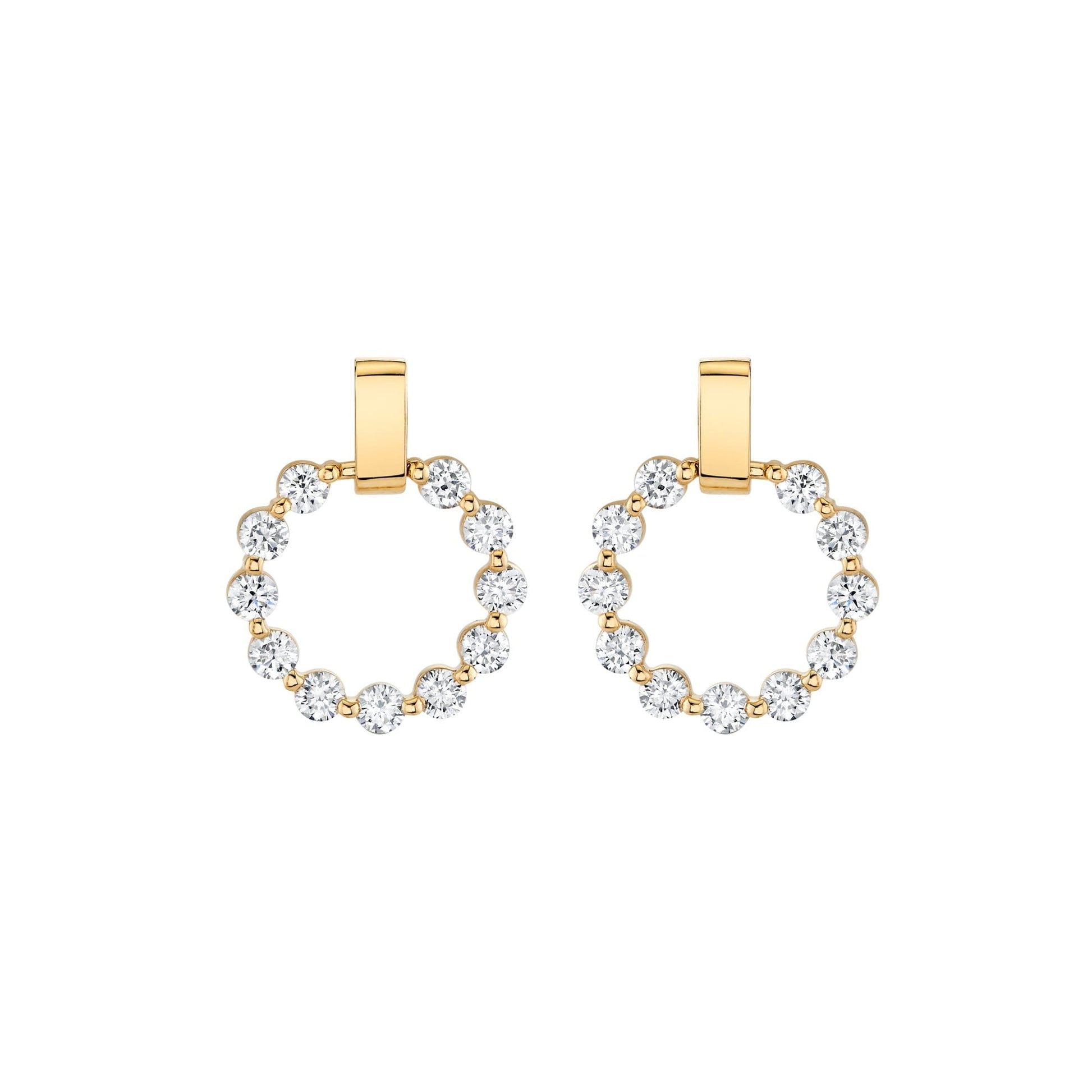 MICHAEL M Earrings Cloud Mini Single Drop Earrings