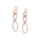 MICHAEL M Earrings Cloud Oval Drop Earrings