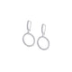 MICHAEL M Earrings Cloud Ring Drop Earrings