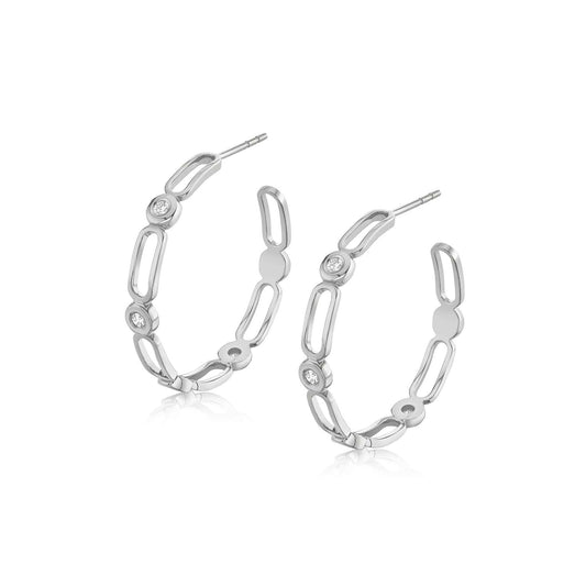 MICHAEL M Earrings Connection Hoops