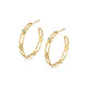 MICHAEL M Earrings Connection Hoops