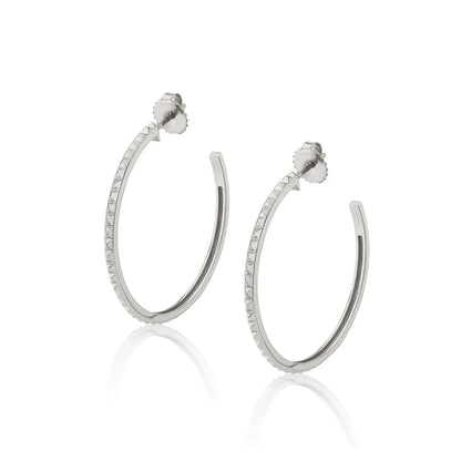 MICHAEL M Earrings Foundation Hoop Earrings