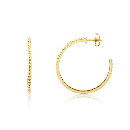 Foundation Hoop Earrings