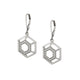 Hex Truss Dangle Earrings