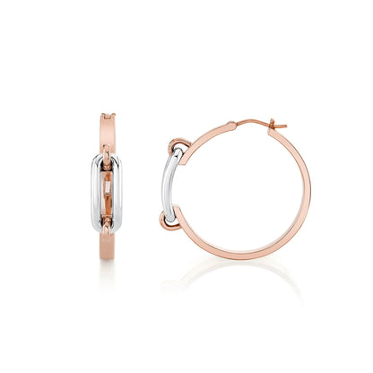Link Hoop Earrings