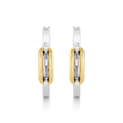 Link Hoop Earrings
