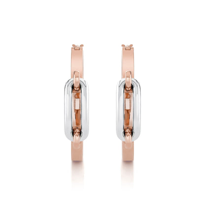 Link Hoop Earrings
