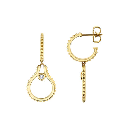 Mini Signature MM Tetra Earrings