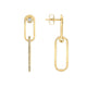 Pavé Couplet Earrings