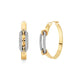 MICHAEL M Earrings Pavé Luxe Link Hoop Earrings