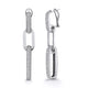MICHAEL M Earrings Triple Luxe Link Drop Earrings