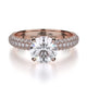 MICHAEL M Engagement Rings 18K Rose Gold Crown R699-1.5 R699-1.5