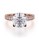 MICHAEL M Engagement Rings 18K Rose Gold Crown R701-2 R701-2RG