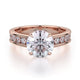 MICHAEL M Engagement Rings 18K Rose Gold Crown R704-2 R704-2RG